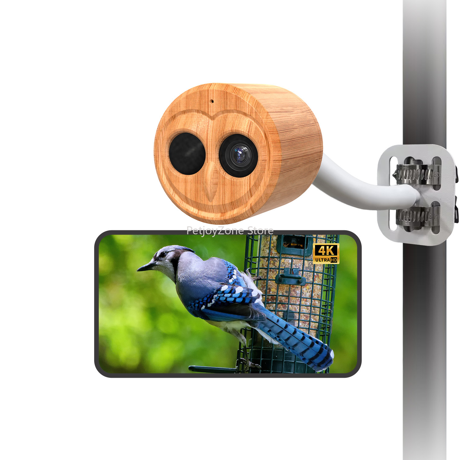 Bird Feeder Camera Wifi Smart Ai - WILLFINE Automatic AI Bird Feeder With