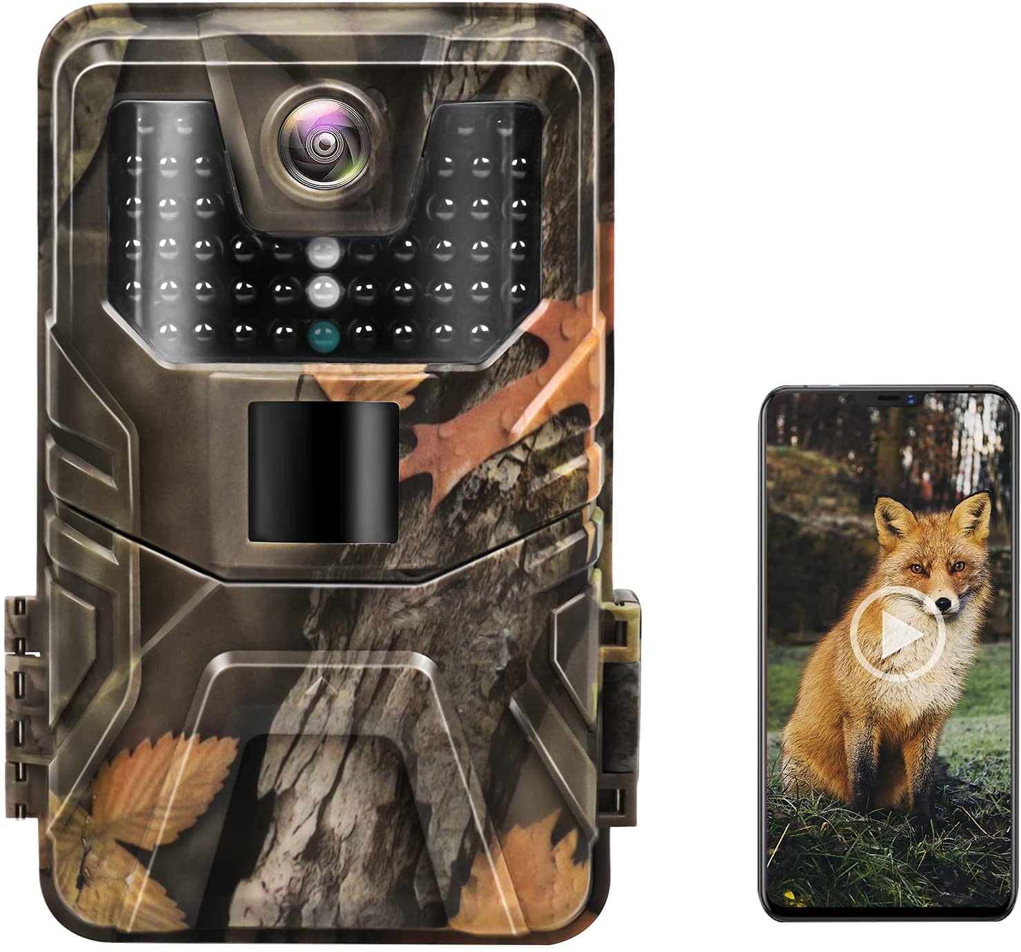 Trail Camera Wifi Bluetooth App Control - WIFI Live Stream Trail Camera 4K