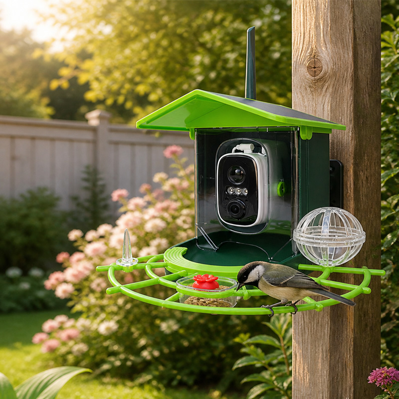 Smart WiFi Camera Solar Bird F - Bird Feeder Camera Wifi Smart Ai recension och pris