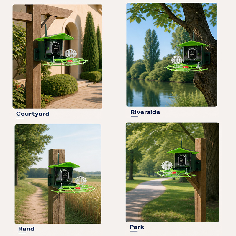 Smart WiFi Camera Solar Bird F - Bird Feeder Camera Wifi Smart Ai recension och pris