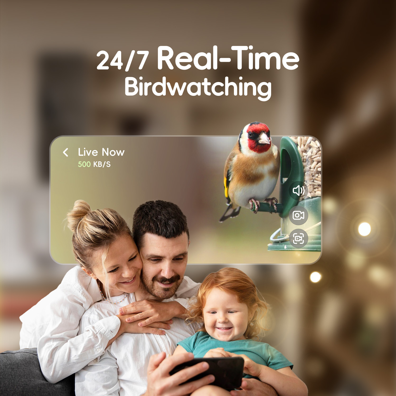 WILLFINE Automatic AI Bird Fee - Bird Feeder Camera Wifi Smart Ai recension och pris