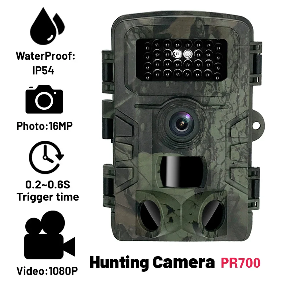 1Pcs PR700 Field Video Recorde - Night Vision Trail Camera Infrared Leds recension och pris
