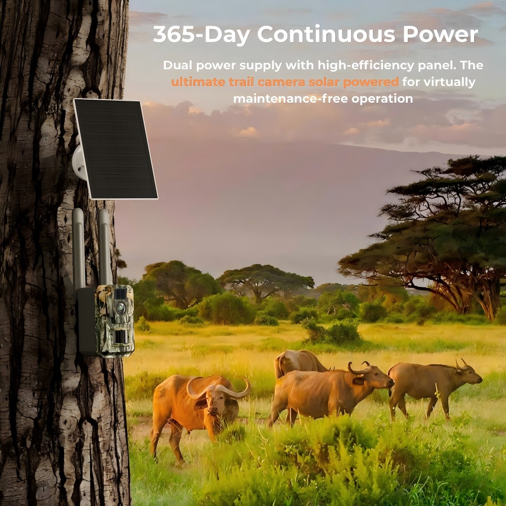 4G LTE Cellular Trail Camera 4 - Hunting Game Camera Night Vision No Glow recension och pris