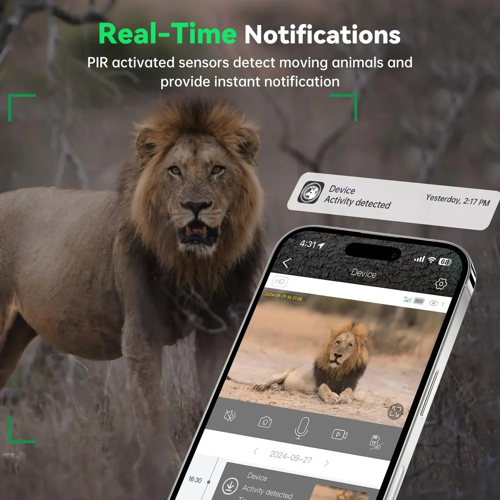4G LTE Cellular Trail Camera 8 - Hunting Game Camera Night Vision No Glow recension och pris