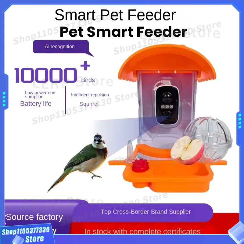3MP HD Smart Bird Feeder with  - Bird Feeder Camera Wifi Smart Ai recension och pris