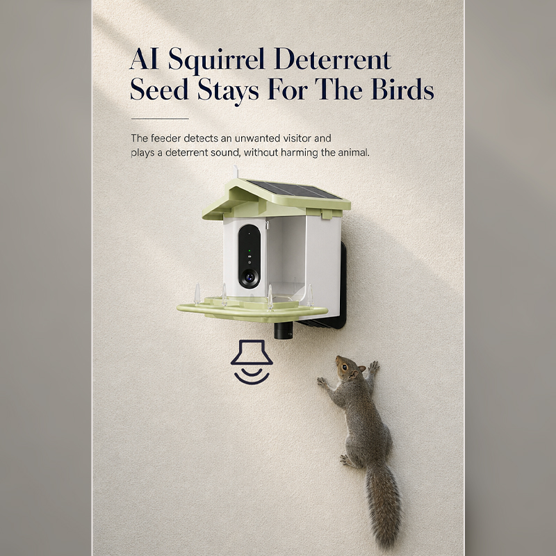 WiFi Smart Bird Feeder with Ca - Bird Feeder Camera Wifi Smart Ai recension och pris