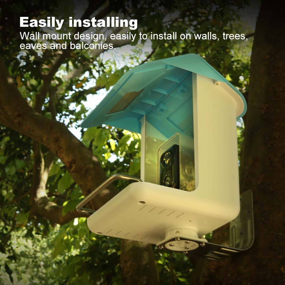 Wildlife Wifi Camera AI Recogn - Bird Feeder Camera Wifi Smart Ai recension och pris