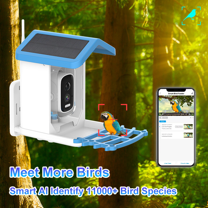 AI Bird Smart Feeder Camera 5. - Bird Feeder Camera Wifi Smart Ai recension och pris