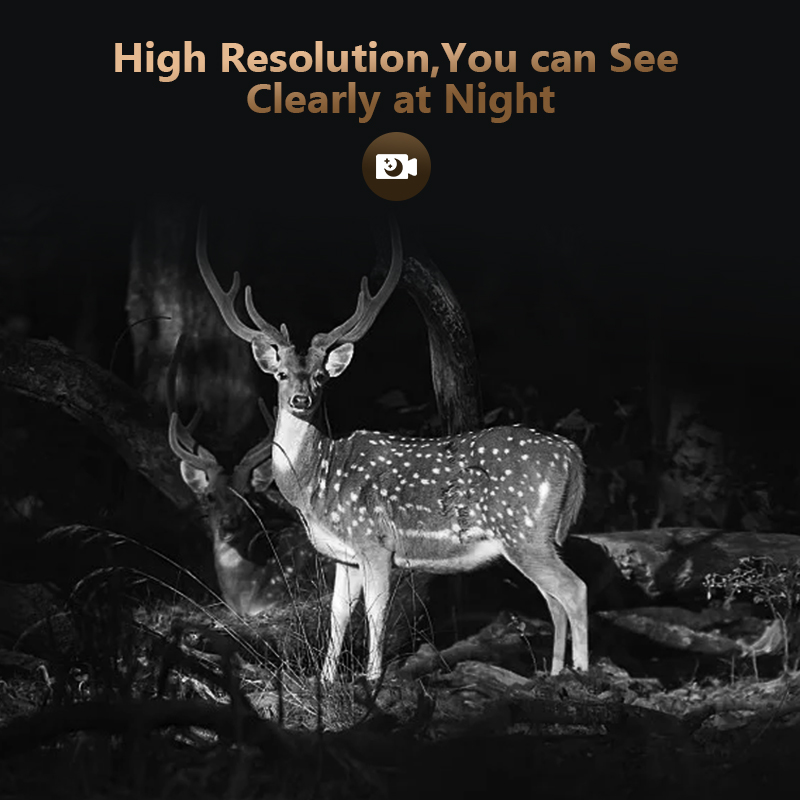 4G 4MP Outdoor Wildlife Huntin - Trail Camera Solar Panel Powered recension och pris