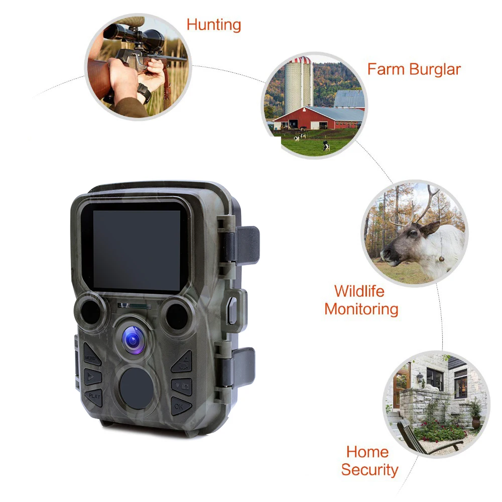 WiFi301 Trail Camera Wireless  - Trail Camera Wifi Bluetooth App Control recension och pris