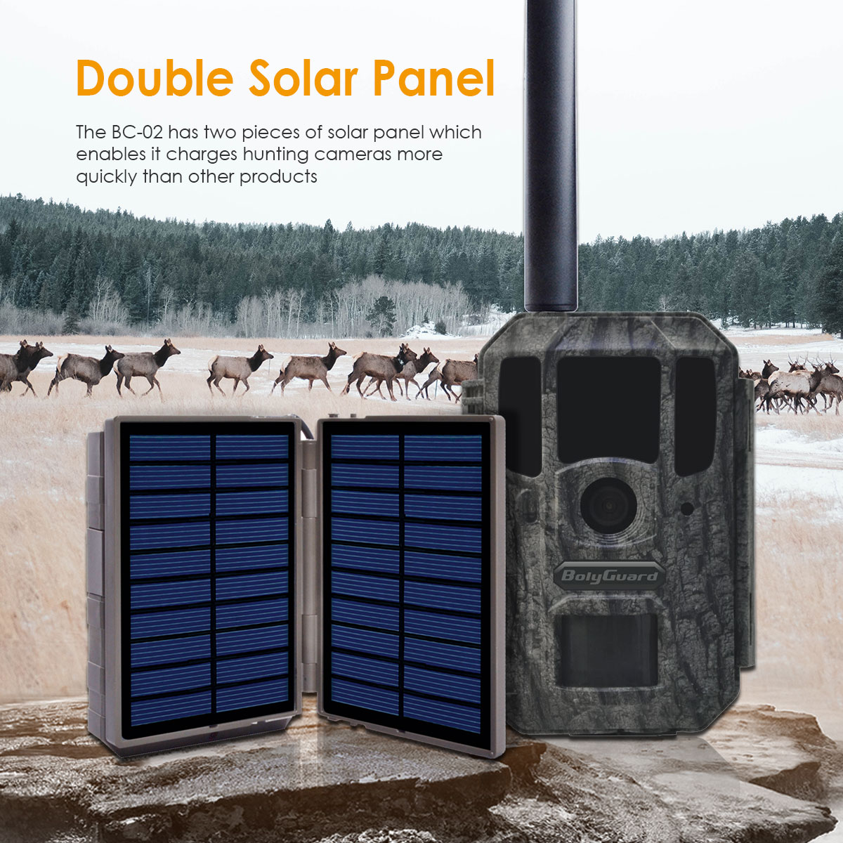 BolyGuard Solar Panel Power Ba - Trail Camera Solar Panel Powered recension och pris