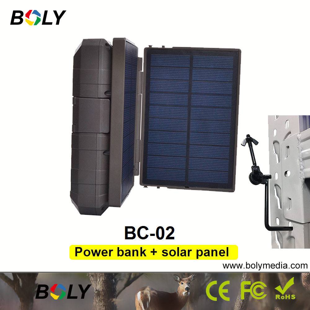 Boly BC-02 Mobile Power Bank P - Trail Camera Solar Panel Powered recension och pris