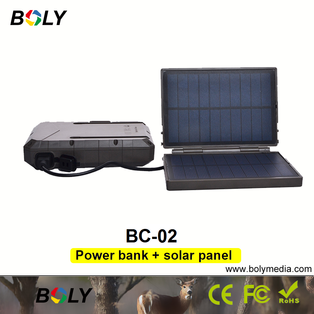 Boly BC-02 Mobile Power Bank P - Trail Camera Solar Panel Powered recension och pris
