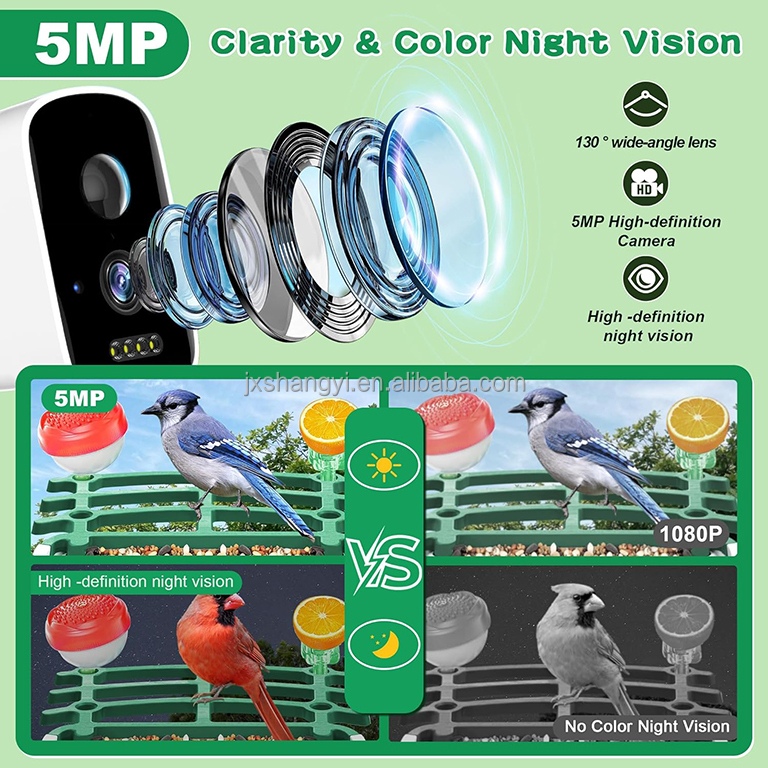OEM Auto Identifier Live View  - Bird Feeder Camera Wifi Smart Ai recension och pris