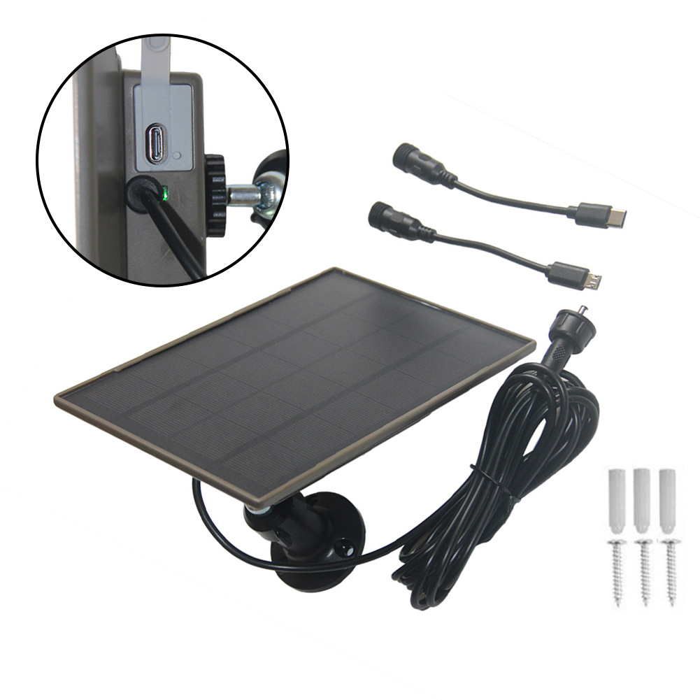3W Solar Panel Kit for Trail C - Trail Camera Solar Panel Powered recension och pris