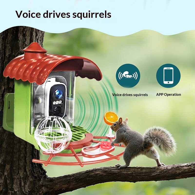 Outdoor Solar-Powered Automati - Bird Feeder Camera Wifi Smart Ai recension och pris